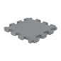 Preview: Calisthenics fall protection slab 45 mm gray