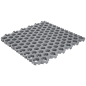 Preview: Lawn grid slab hexagon 45 mm gray
