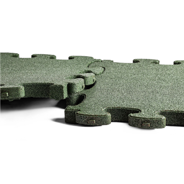 Calisthenics fall protection slab 60 mm green