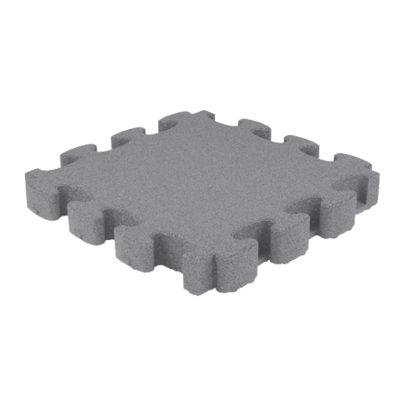 Calisthenics Fallschutzplatte 80 mm grau