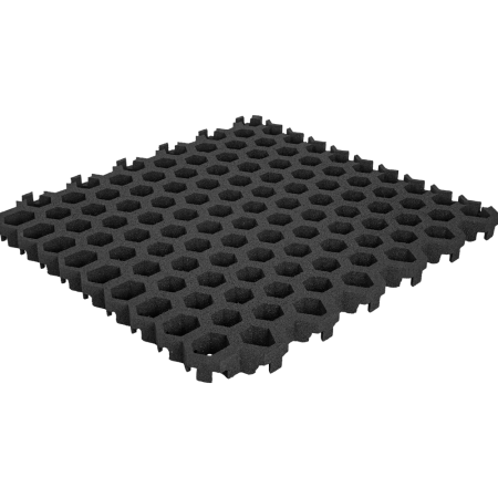 Padock Gitterplatten 65 mm Schwarz
