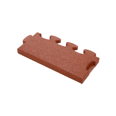 Puzzle Mat 3D edge slab mZ 45 mm red