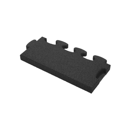 Puzzle Mat 3D edge slab mZ 45 mm black