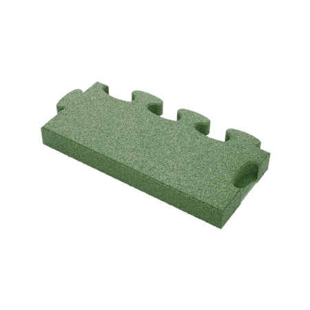 Puzzle Mat 3D edge slab mZ 60 mm green