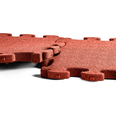 Calisthenics fall protection slab 60 mm red