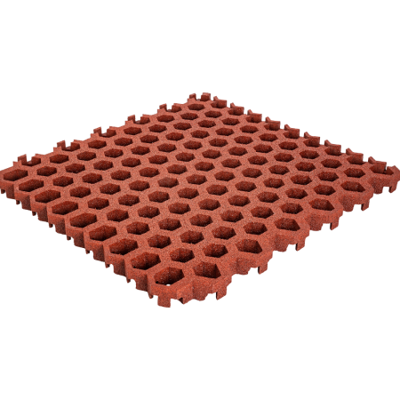 Riding arena grid 45 mm made of rubber